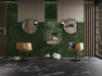 Настенная плитка Acrux Emerald 10x10 APE Ceramica Carmen глянцевая, рельефная (структурированная) керамическая