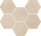 Декор Шарм Эво Оникс Мозаика Гексагон / Charme Evo Onyx Mosaico Hexagon керамогранит