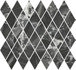 Мозаика T054/48007 Риальто Мозаичный Чёрный глянцевый керамика 35х37.5 см Kerama Marazzi
