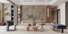 Керамогранит BHK-4008 Angela Brown Structure 120х300 Basconi Home антискользящий (grip), матовый универсальная плитка