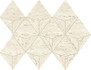 Мозаика Marvel White Mosaico Origami 28x41 керамогранит матовая, бежевый AF9J