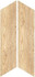 Керамогранит RC5F Inedito Chevron Avorio 11x54 Marazzi Ragno матовый напольный УТ-00028867
