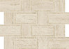 Мозаика Marvel Pearl Mosaico Basketweave 35x47 керамогранит матовая, бежевый AF9O