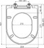 Крышка-сиденье для унитаза микролифт Ravak Chrome Uni 02A X01549