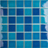Мозаика 48x48 Crackle Blue Mixed Glossy (LWWB84555) 306х306х6 керамическая