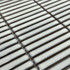 Мозаика Marble Mosaic Kit-Kat Cloud керамика 28.2х29.4 см полированная чип 12x92 мм, серый