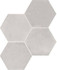Керамогранит Concrete Hexagon Light Grey (114684) 20х23 Wow глазурованный, матовый универсальный