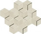 Мозаика Marvel Imperial White Mosaico 3D AEPI 30,5x26,4 керамогранитная м2