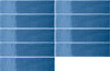 Декор Gradient Decor Indigo Gloss (109326) 7,5х30 Wow глянцевый керамический