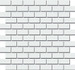 Декор 191/001T Турнон Белый Мозаичный матовый 32x30x0,9 Kerama Marazzi керамический