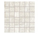 Мозаика Supergres Astrum Light Vein Cut Mosaico 30x30 керамогранит матовая чип 48х48 мм, бежевый, белый LIHM