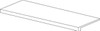 Ступень фронтальная Empire Statuario Scaino Frontale 33x120 /Эмпаир Статуарио 33x120 матовая