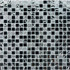 Мозаика из зеркала PIX711, чип 15x15 мм, сетка 300х300x4 мм  глянцевая, серый, черный