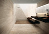 Керамогранит Travertino Silver Bocciardato 5+ 100х300 Laminam Hado матовый универсальная плитка LAMF011871