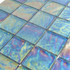 Мозаика Marble Mosaic Rainbow стекло 30х30 см полированная чип 48х48 мм синий