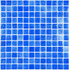 Мозаика Atlantis Blue Art стекло 31.5х31.5 см Bonaparte глянцевая чип 24х24 мм, голубой