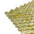 Мозаика Marble Mosaic Round Lux Gold стекло 30х30 см глянцевая чип 20x20 мм, золотой-oro-gold