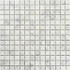 Мозаика Bonaparte Toronto-20 (POL) камень 30.5х30.5 см полированная чип 20х20 мм, белый, серый