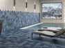 Керамогранит Six Saona Azul 27x23x0,9 глазурованный матовый Durstone универсальный