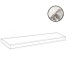 Ступень угловая Forte Dei Marmi Quark Oyster White Scal. Ang. Sx 33x160 керамогранит матовая Atlas Concorde 620070002656