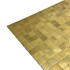 Мозаика Marble Mosaic Seamless Aluminium Gold алюминий 30.5х30.5 см матовая чип 15х15 мм золотой-oro-gold