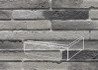 Угловой элемент Кирпич Каталонский шов 10, Графитовый 5.2х43.7х44 Феодал рельефная (структурированная) 00000040036