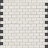 Декор Marvel Bianco D. Mosaico Lapp. Burattato керамогранит