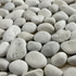 Мозаика Marble Mosaic Pebbles White Stone Mat галька 30х30 см матовая, белый