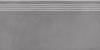 Ступень DD253600R/GR Мирабо Серый обрезной 30х60 керамогранит матовая Kerama Marazzi