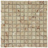 Мозаика Marble Mosaic Cream rose Pol камень 30.5х30.5 см полированная чип 23х23 мм, бежевый