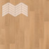 Паркетная доска Lab Arte Chevron Дуб Натур Флора лак французская елка 400/348х90х14/3/60°