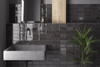 Настенная плитка Altea Black 7,5x15 Equipe глянцевая керамическая 27615