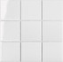 Мозаика White Glossy (MH33800) 30х30 керамогранит глянцевая чип 97х97 мм, белый С0005248
