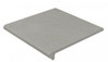 Ступень фронтальная Gres De Aragon Cotto Peldano Redondo Gris 33x33 матовая