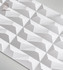 Стеновая декоративная панель Geometrium ECOGR0206W Alpine Walls под покраску 1200х600х25 мм