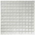 Мозаика стеклянная Aquaviva Сristall YF-813 30х30 см матовая чип 25х25 мм, белый 023338