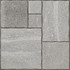 Керамогранит Роша Серый 202 RsMT (Rosha Gray 202 RsMT) 60х60 Mg Ceramic Бульвар матовый, рельефный (рустикальный) напольная плитка 527302