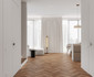 Керамогранит Wood Canarium Chevron M Тёмно-бежевый 60х120 матовый карвинг Laparet универсальная плитка х9999311149
