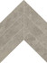 Мозаика Boost Icor Sideral Chevron 30,5x35,6 керамогранит Atlas Concorde Italy матовая, коричневый, серый AYZH