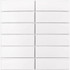 Мозаика White Matt (V-VW56000) 300х300x6 47x147 керамическая