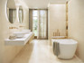 Настенная плитка Marmol Crema Bone 45х120 Porcelanosa матовая керамическая 100381113