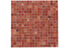 Мозаика Orro Mosaic Travertine Red Pol травертин 30.5х30.5 см полированная чип 15х15 мм бордовый