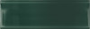 Настенная плитка Vibe Newport Green In EQ-4 Equipe 6.5х20 глянцевая, рельефная (структурированная) керамическая 28748