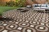 Керамогранит Spin Tropic Choco Matt 40х40 Gresant Artstone Infinia Collection матовый напольная плитка ITL84711