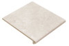 Ступень фронтальная Peldaño Redondo 30 Petra Crema Antides. 30x33 клинкер антискользящая (grip), матовая Gres de Aragon 971167