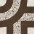 Керамогранит Spin Tropic Choco Matt 40х40 Gresant Artstone Infinia Collection матовый напольная плитка ITL84711