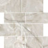 Мозаика Onyx and More Silver Onyx Satin 6 mm Mur. 30х30 см керамогранит Casa Dolce Casa сатинированная чип 75х150 мм, серый 767709