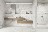 Керамогранит Iguazu Rectificado 3302 White 64x147,5 Porcelanite Dos матовый универсальный POR_I1850_WH_147