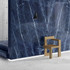 Керамогранит Ultra Marmi Sodalite Blu Block A Luc Shiny  Ariostea 150x300 полированный универсальный UM6L300678A