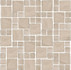 Мозаика MBD007 Риальто Антика 3 Мозаичный Бежевый матовый 30х30х0,9 керамогранит Kerama Marazzi